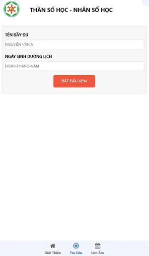 Thần Số Học Screenshot 1