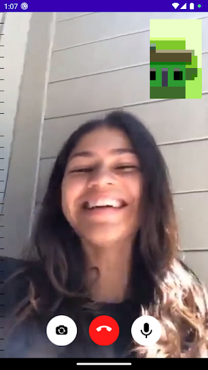 Zendaya Fake Chat & Video Call Screenshot 1