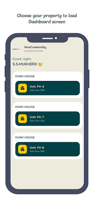 NeoCommunity App Screenshot 1