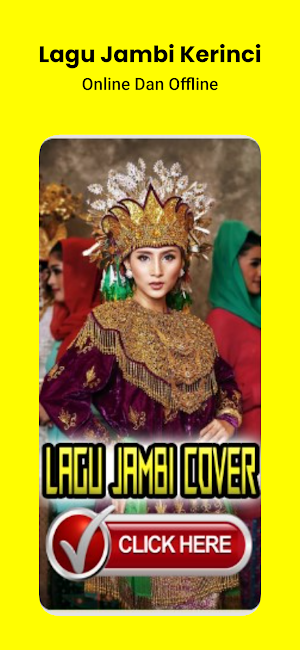 Lagu Jambi Kerinci Mp3 Offline Screenshot 0