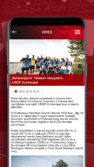 Telekom Veszprém Screenshot 1