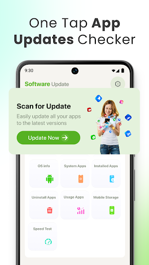Update apps - Software update Screenshot 0