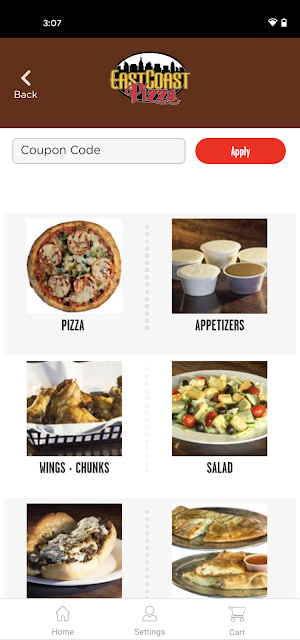 East Coast Pizza Riverview Screenshot 1