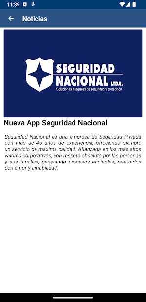 Seguridad nacional Screenshot 1