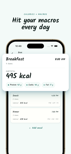 Diet & Workout Tracker: Macro7 Screenshot 3