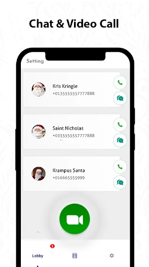 Santa Claus Video Call Prank Screenshot 2