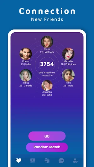 TindrU – Live Video Chat Screenshot 1