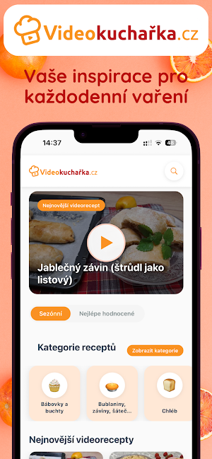 Videokuchařka: Recepty, Vaření Screenshot 0