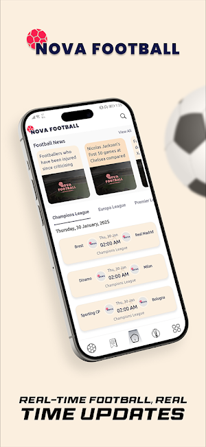 Nova Football:Live Score Stats Screenshot 2