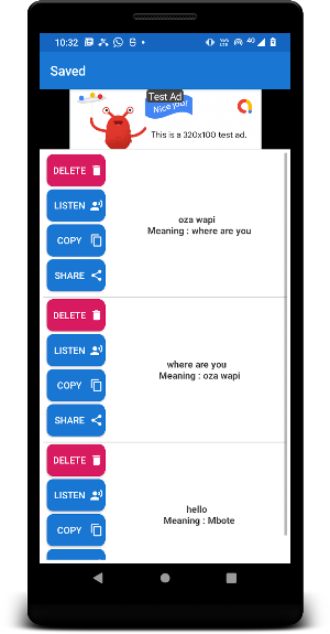 English To Lingala Translator Screenshot 3
