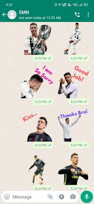 WASticker - Football Stickers Screenshot 2