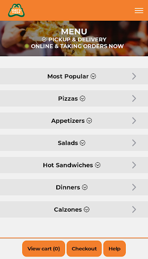 Pat's Pizza - Old Port Screenshot 1