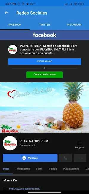 Playera 101.7 FM Screenshot 2