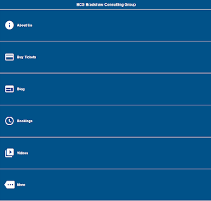 BCG Bradshaw Consulting Group Screenshot 0