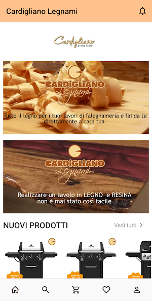 Cardigliano Legnami Screenshot 0