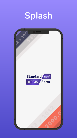 Standard Form Calculator Screenshot 0