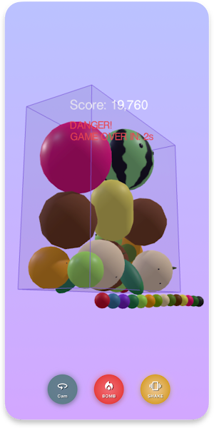 3D Fruit Merge Screenshot 1