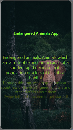 Endangered Animals by Makin Screenshot 2
