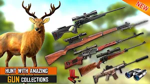Deer Hunting Adventure: Wild Animal Shooting Games Screenshot 2