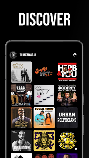 The Black Podcast App Screenshot 2