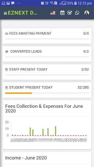 EZNEXT ADMIN - Complete School ERP Screenshot 1