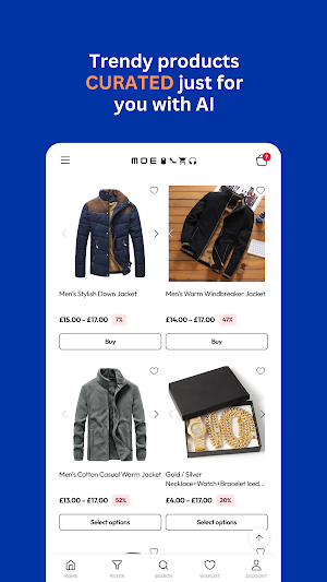 MOE - Mart On Express Screenshot 1