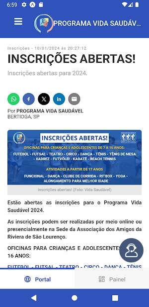 Vida Saudável Riviera Screenshot 2