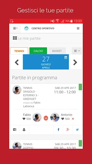 Pala Padel Terni Screenshot 2