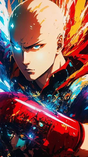 Saitama Anime wallpaper 4k Screenshot 3