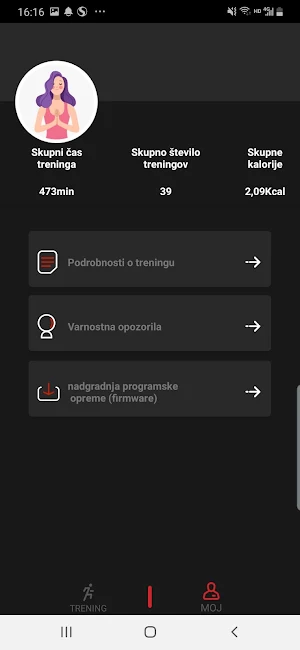 MyEMS smart training Screenshot 0