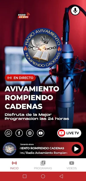 Avivamiento Rompiendo Cadenas Screenshot 1
