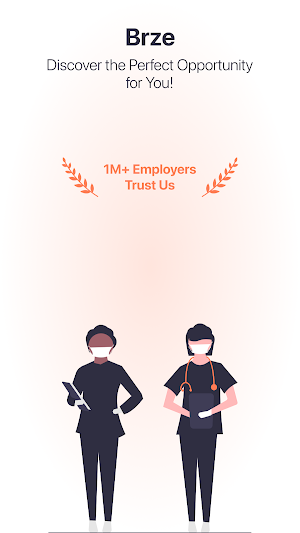Brze Plus: Healthcare Hiring Screenshot 0