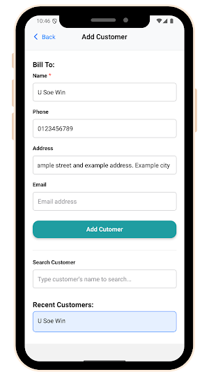 Invoice by IHTechno Screenshot 2