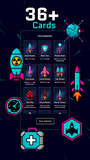 Space Shuffle: Card Battle Screenshot 2