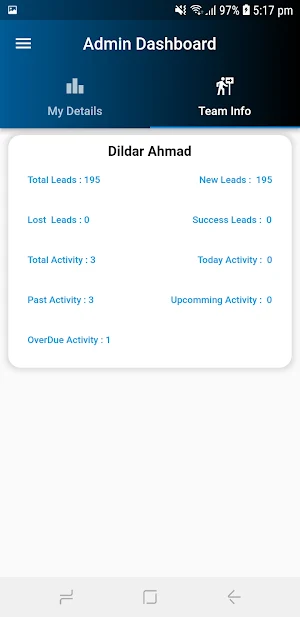 Proland CRM Screenshot 2