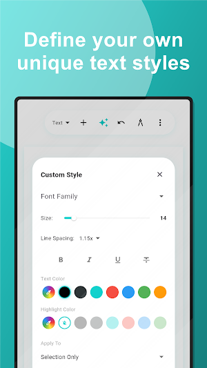 DOCS: AI Native Text Editor Screenshot 3