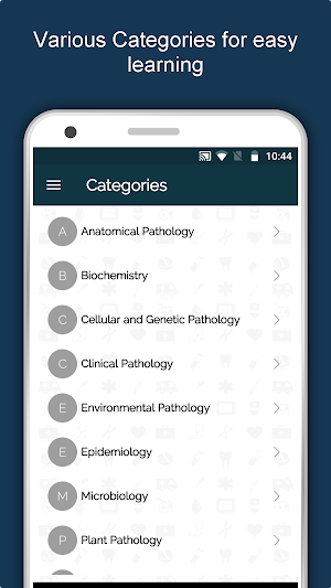 Pathology Dictionary Offline : Learn Basics Screenshot 1