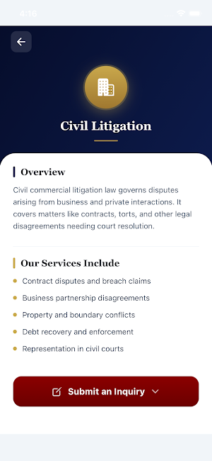 Legal CMS worldwide Screenshot 0