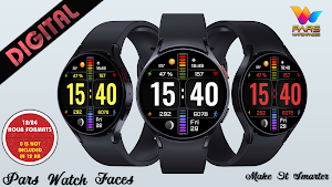 Simple Digital Neu Watch Face Screenshot 1