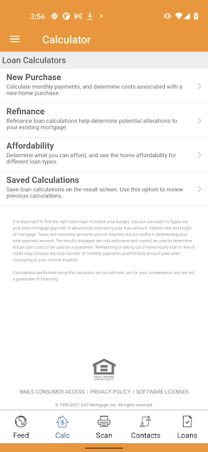 Mortgage Express by CHFM Screenshot 1