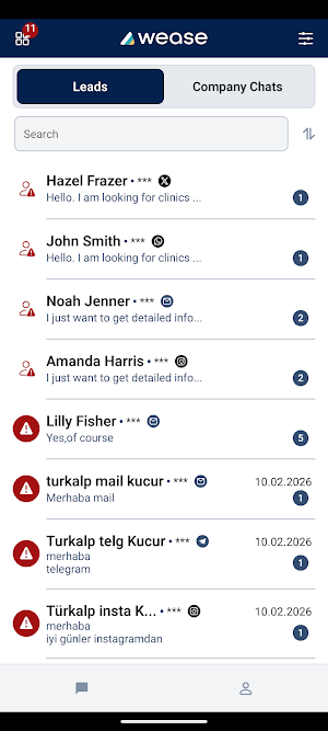 Wease Mobile Screenshot 2