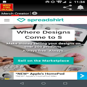 Merch Store Creator Screenshot 1