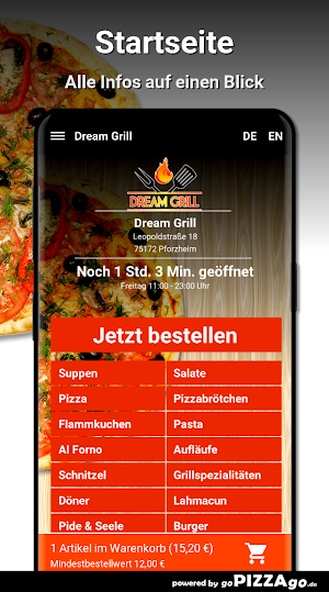 Dream Grill Pforzheim Screenshot 1