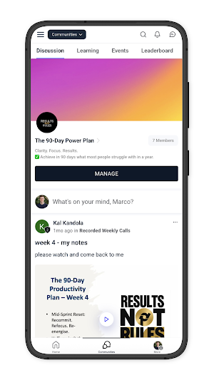 The Mastermind Mobile Hub Screenshot 1