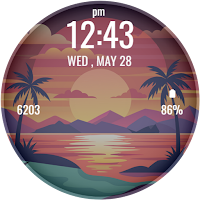 Sunset Vibes WatchFace
