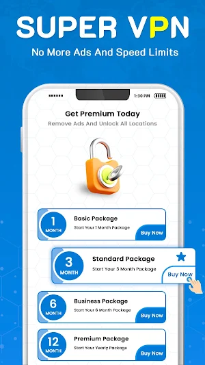 Secure VPN - Safer Internet Screenshot 1