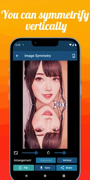 Image Symmetry Mirror Screenshot 1
