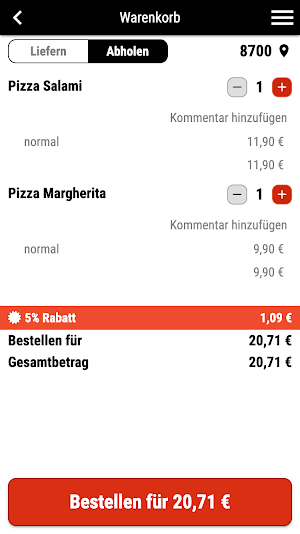 Ristorante Pavarotti Screenshot 1