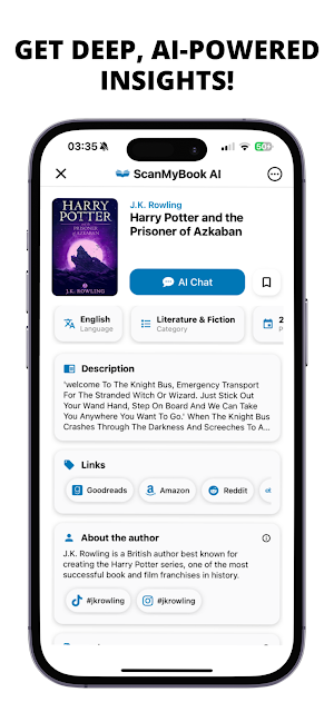 ScanMyBook AI - Book Insights Screenshot 2