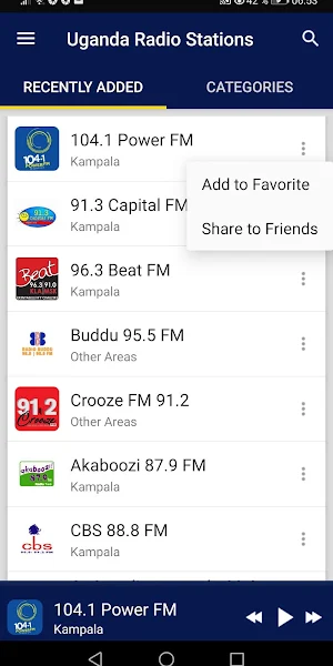 Ugandan Radio Stations Screenshot 1